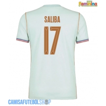Camisa de time de futebol França William Saliba #17 Replicas 2º Equipamento Feminina Mundo 2026 Manga Curta